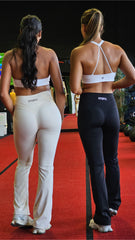 OG flared booty tights - Black