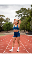 The Ellie Bra - Teal Blue