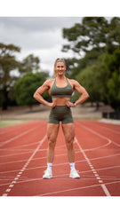 The Ellie Bra - Olive Green