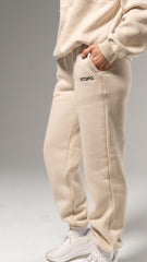 Premium "Nina" Joggers - Beige