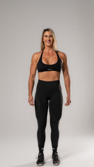 Slimline GymLeggings - Onyx Black