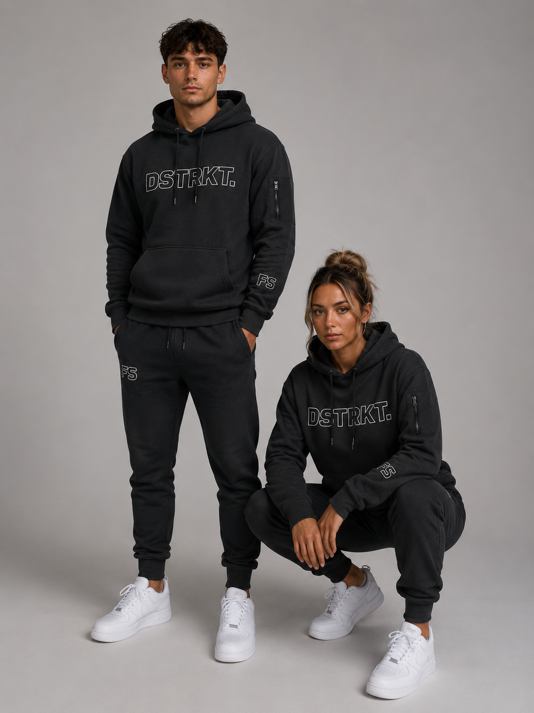 PRE ORDER - The Charcoal Grey Hoodie Set  -Estimated dispatch: 12 August 2026