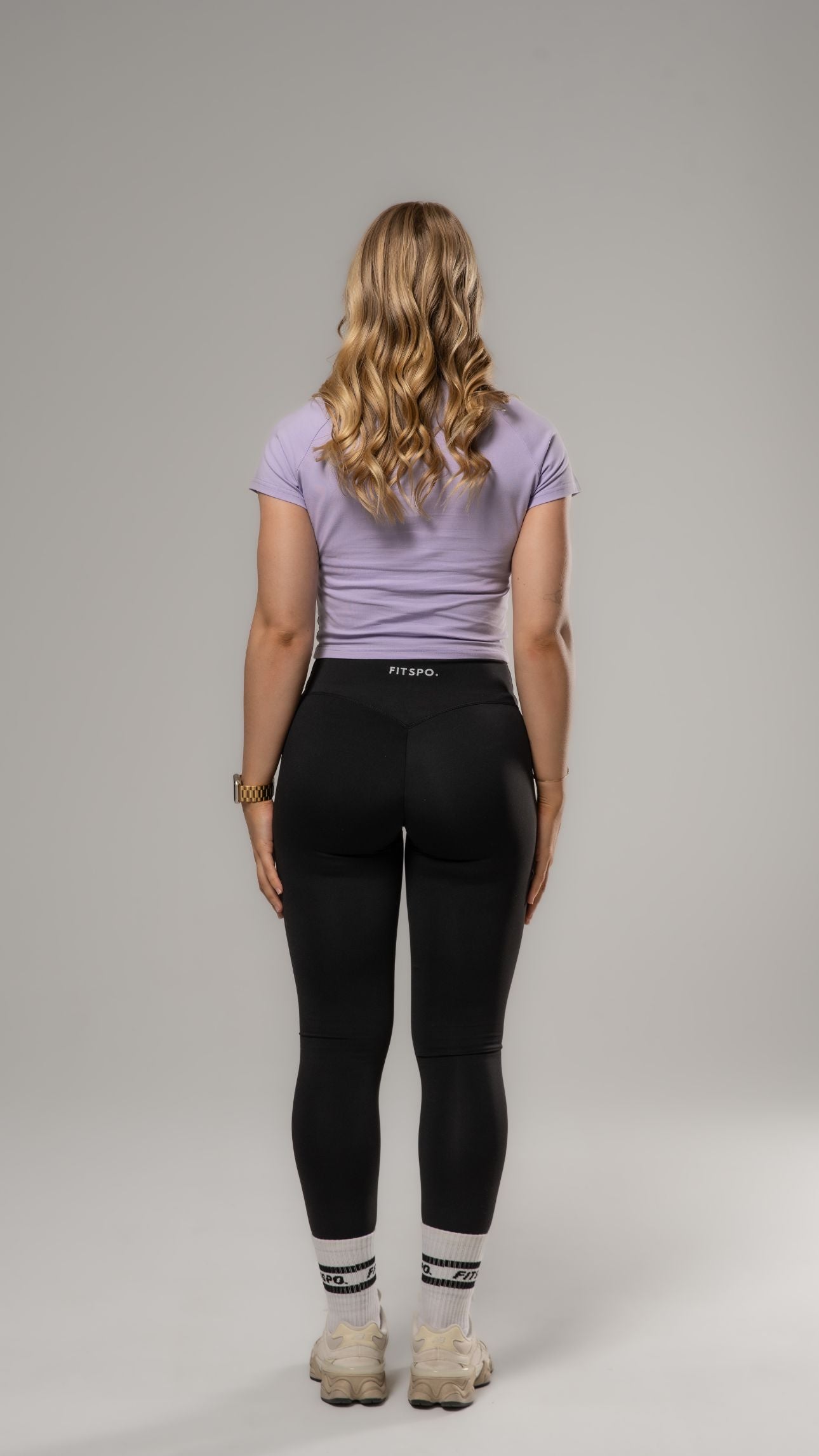 Veah Crop- Violet Secondary image