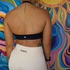 The Halter neck bra - Black