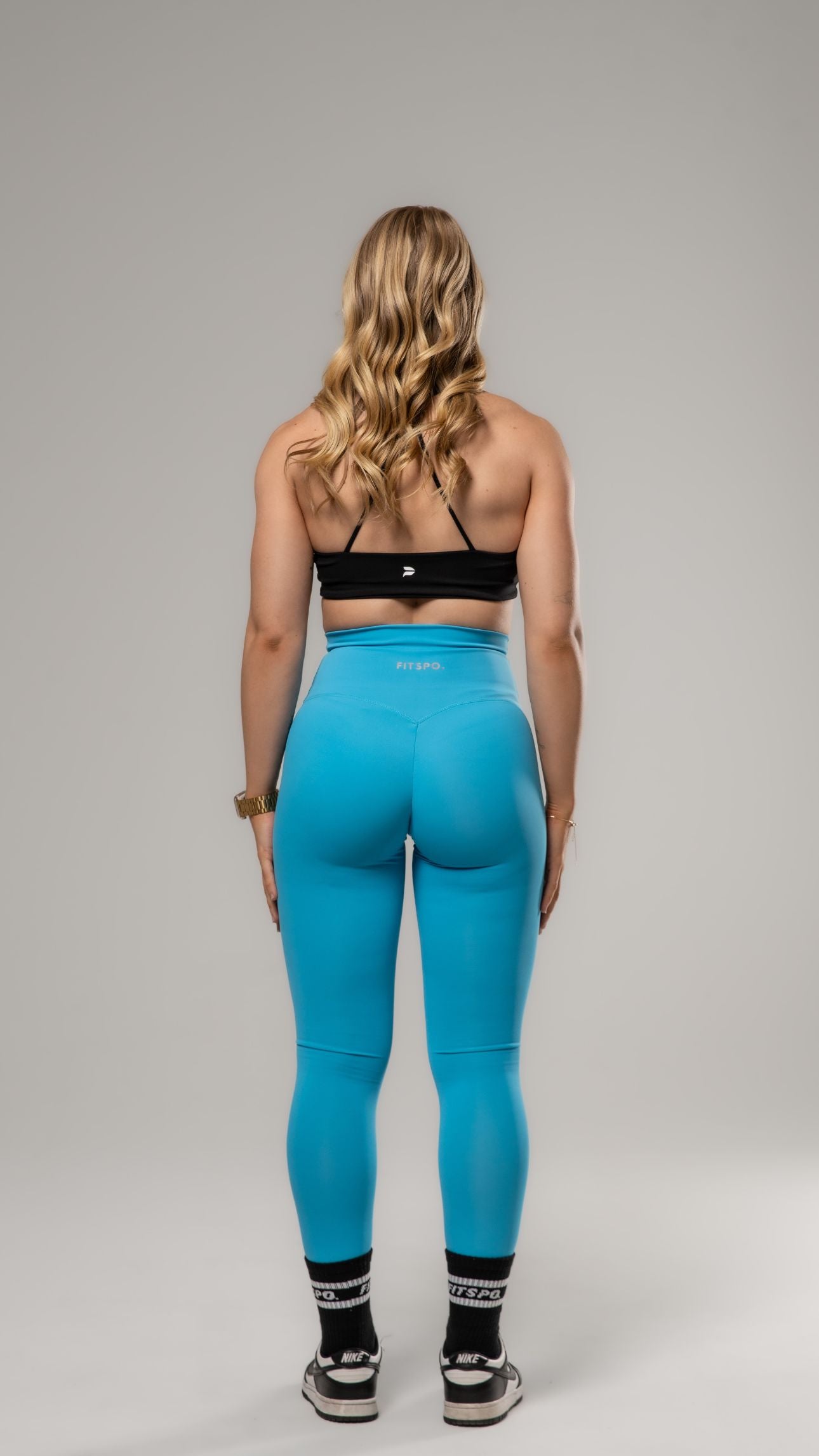 Slimline GymLeggings - Sky Blue
