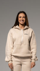 Premium Beige "Nina" Hoodie