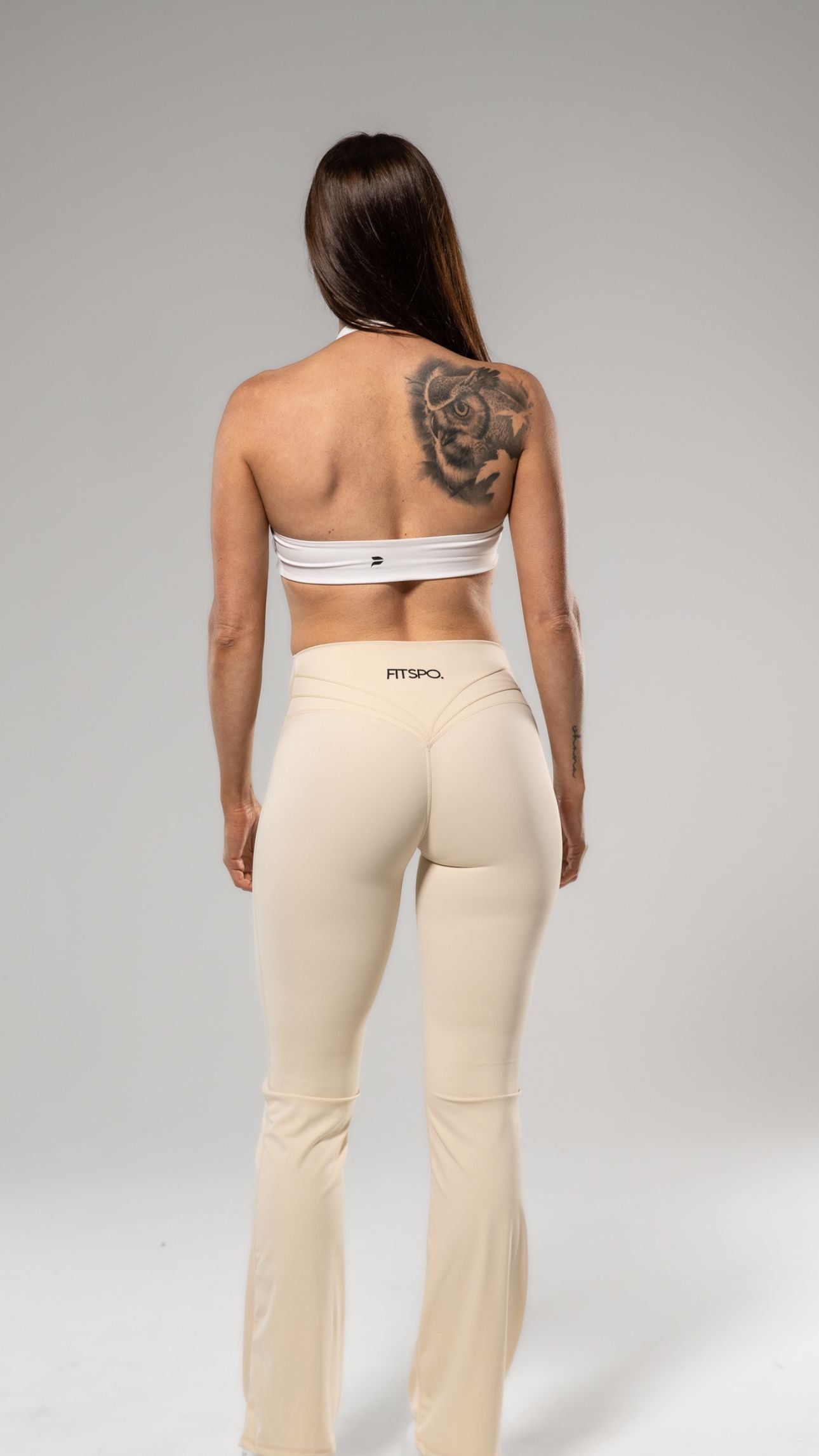 FITSPO. OG Flared booty tights - Beige