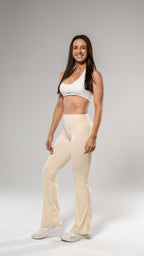 FITSPO. OG Flared booty tights - Beige