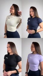 Veah Crop- Violet
